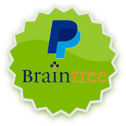 Graphic of PayPal and BrainTree logos